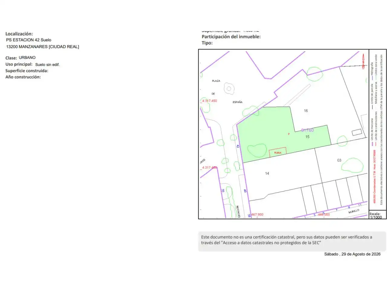Terreno residenziale in vendita a Paseo Estación 42, imagen 4