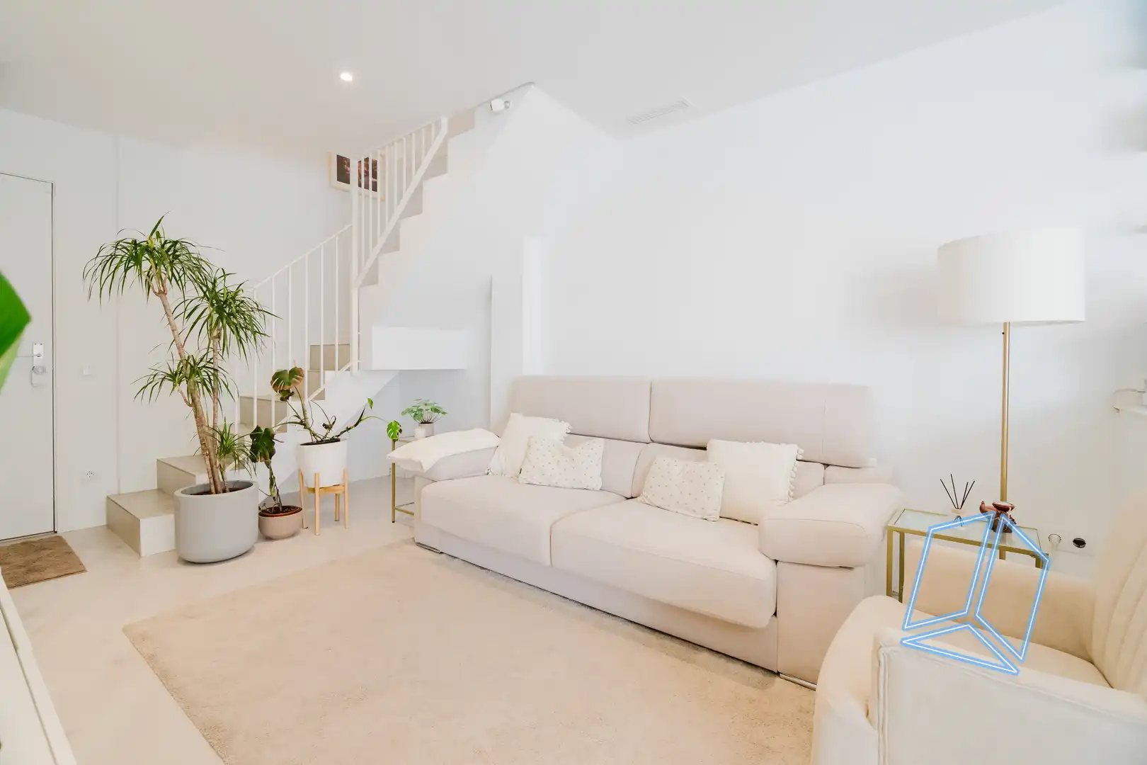 Sala de estar de Dúplex en venta en Passeig Maragall