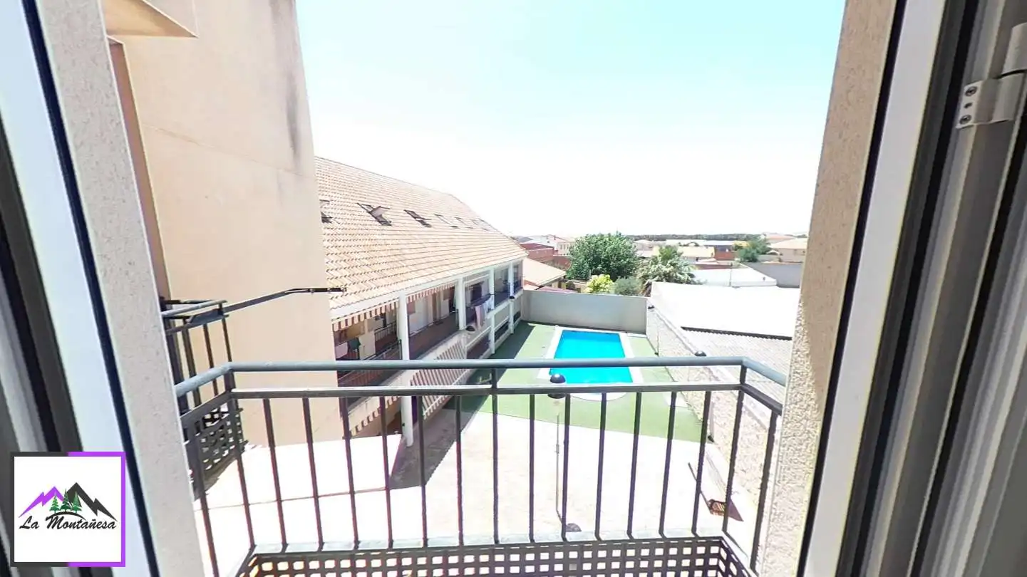 Terrassa de Dúplex de lloguer en Lillo amb Aire condicionat, Calefacció i Piscina