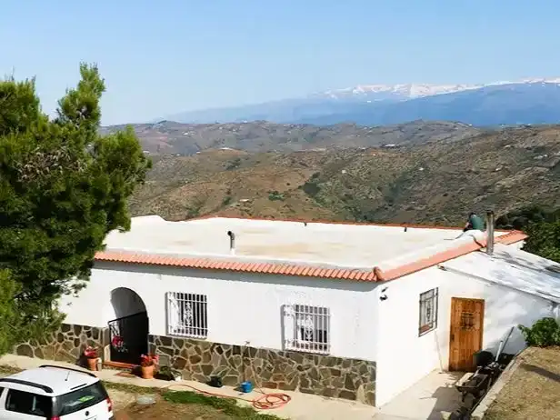 Vista exterior de Finca rústica en venda en Murtas amb Aire condicionat, Jardí privat i Traster
