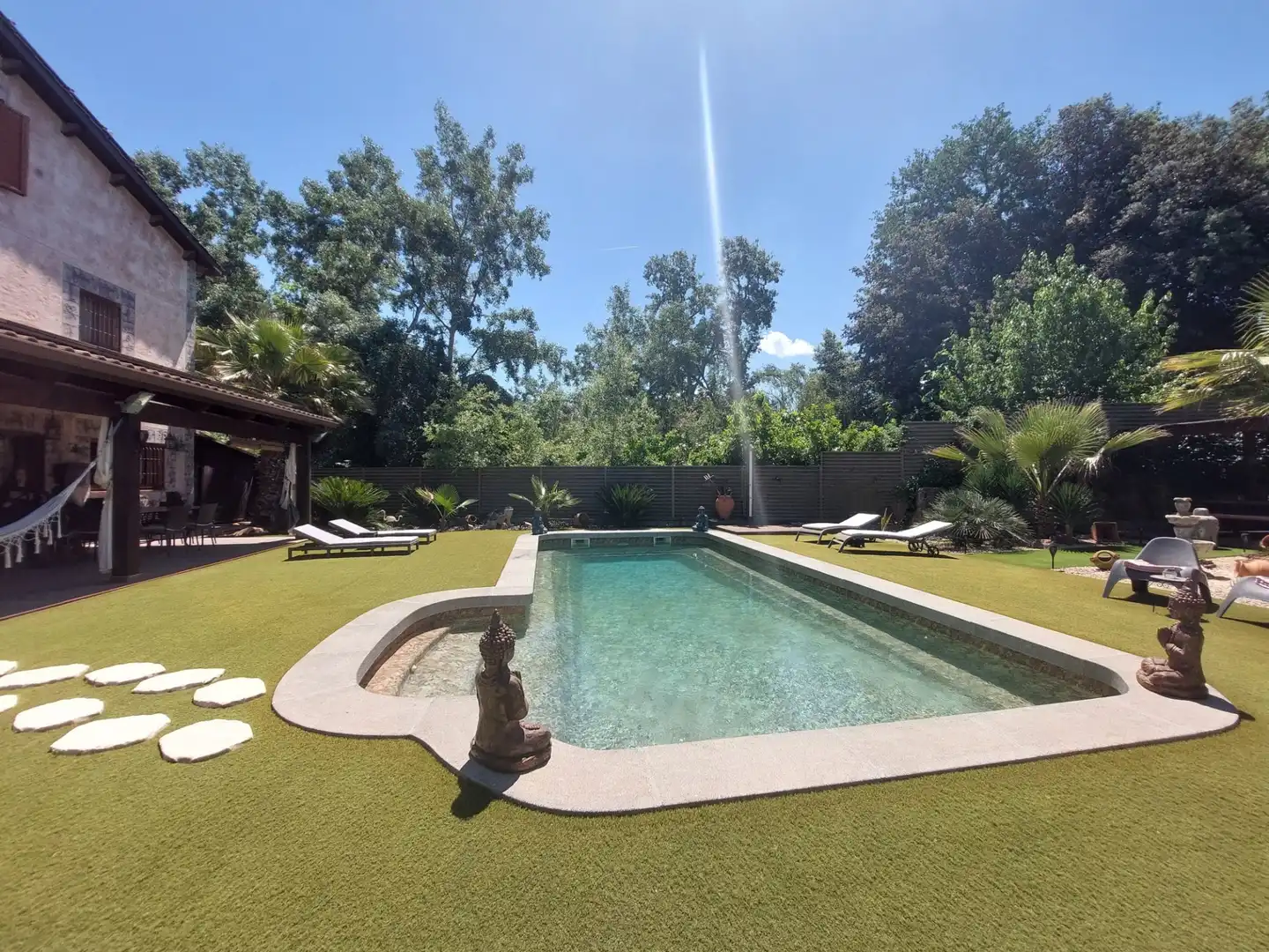 Piscina de Casa o xalet en venda en Rubí amb Aire condicionat, Calefacció i Piscina
