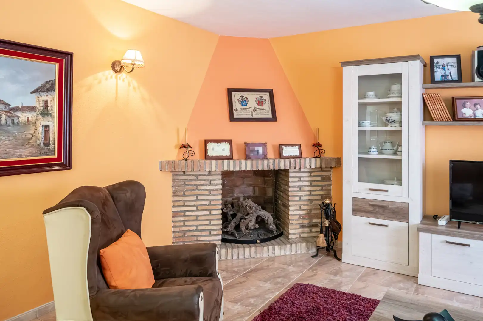 Living room of Detached homes for sale in Chinchón  with Air Conditioner, Heating and Private garden