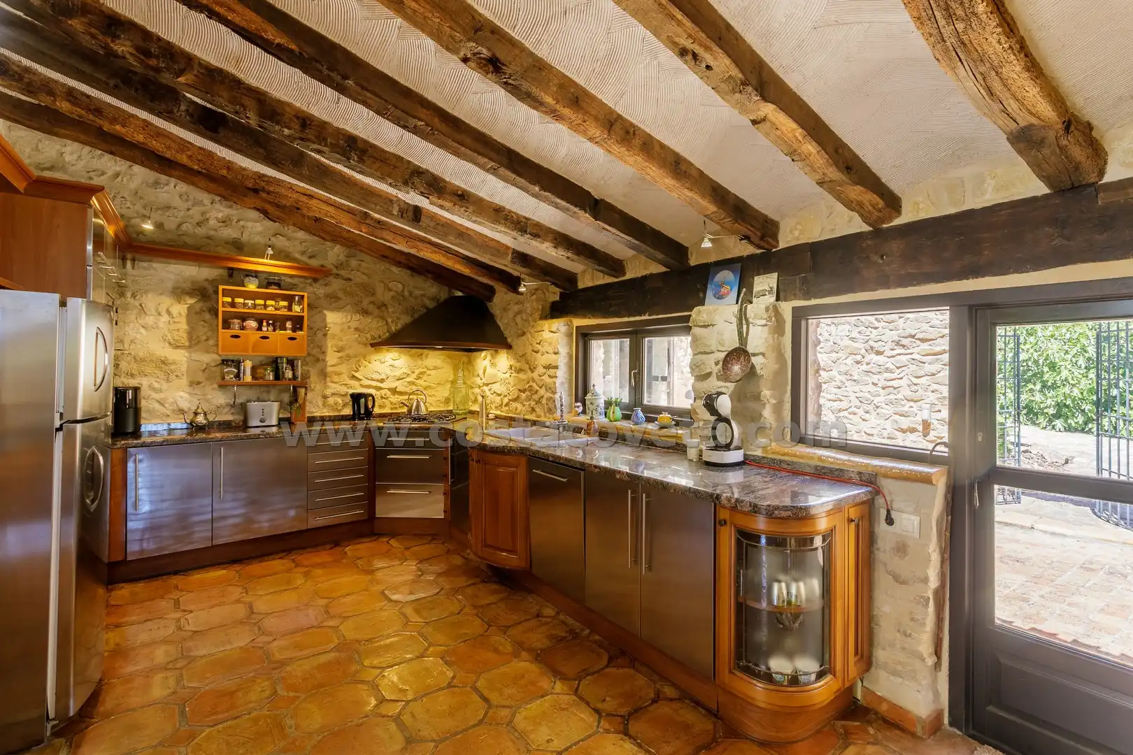 Cocina de Casa o chalet en venta en Relleu con Aire acondicionado, Calefacción y Jardín privado