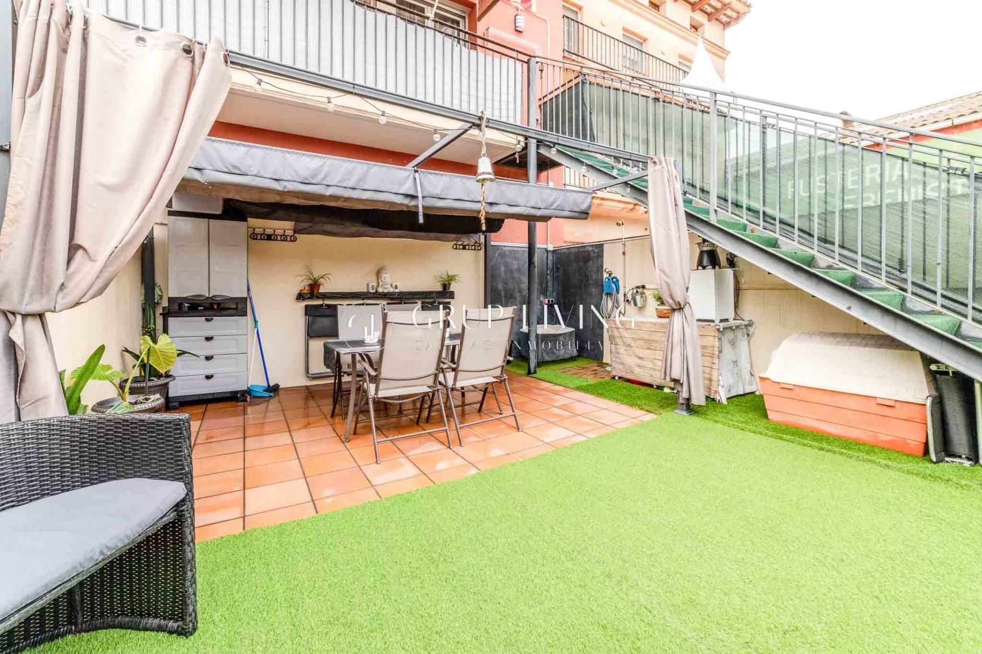 Terrace of Flat for sale in Les Cabanyes  with Heating, Terrace and Balcony