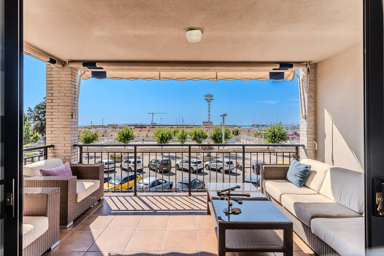 Terrace of Flat for sale in Burriana / Borriana  with Air Conditioner, Heating and Terrace