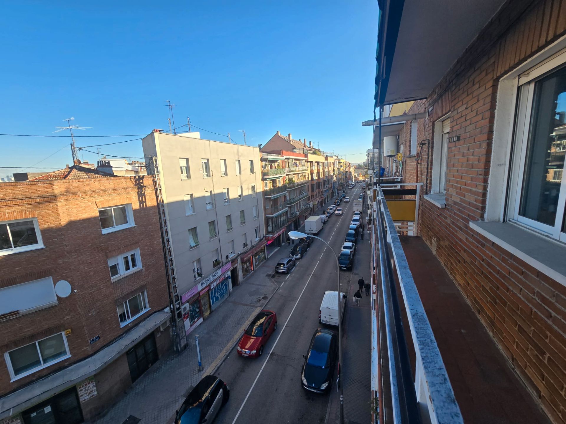 Vista exterior de Piso en venta en  Madrid Capital con Calefacción