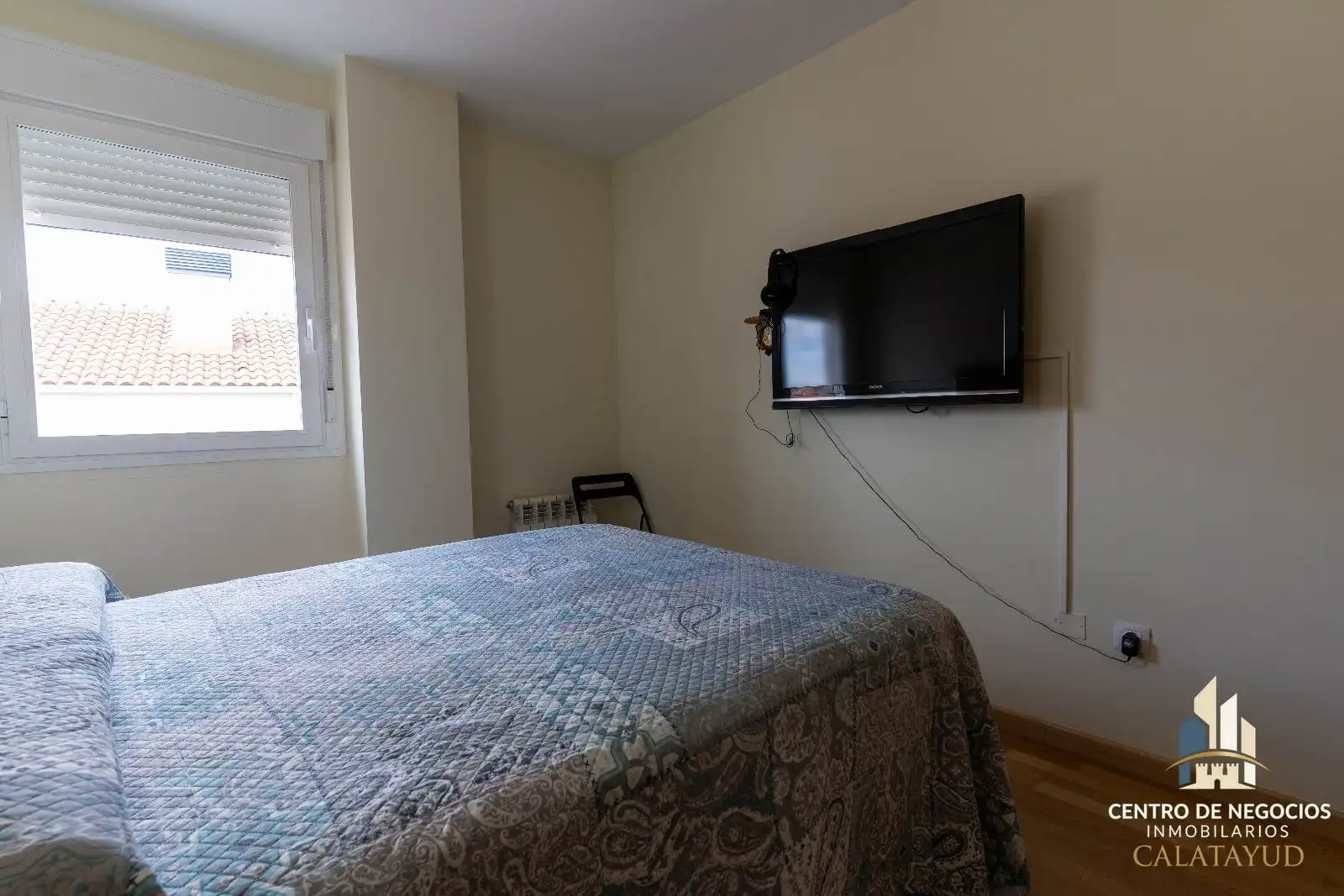 Schlafzimmer von Wohnung zum Verkauf in Calatayud mit Heizung, Parkett und Terrasse