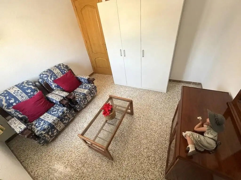 Living room of Flat for sale in Málaga  with Air Conditioner, Heating and Terrace