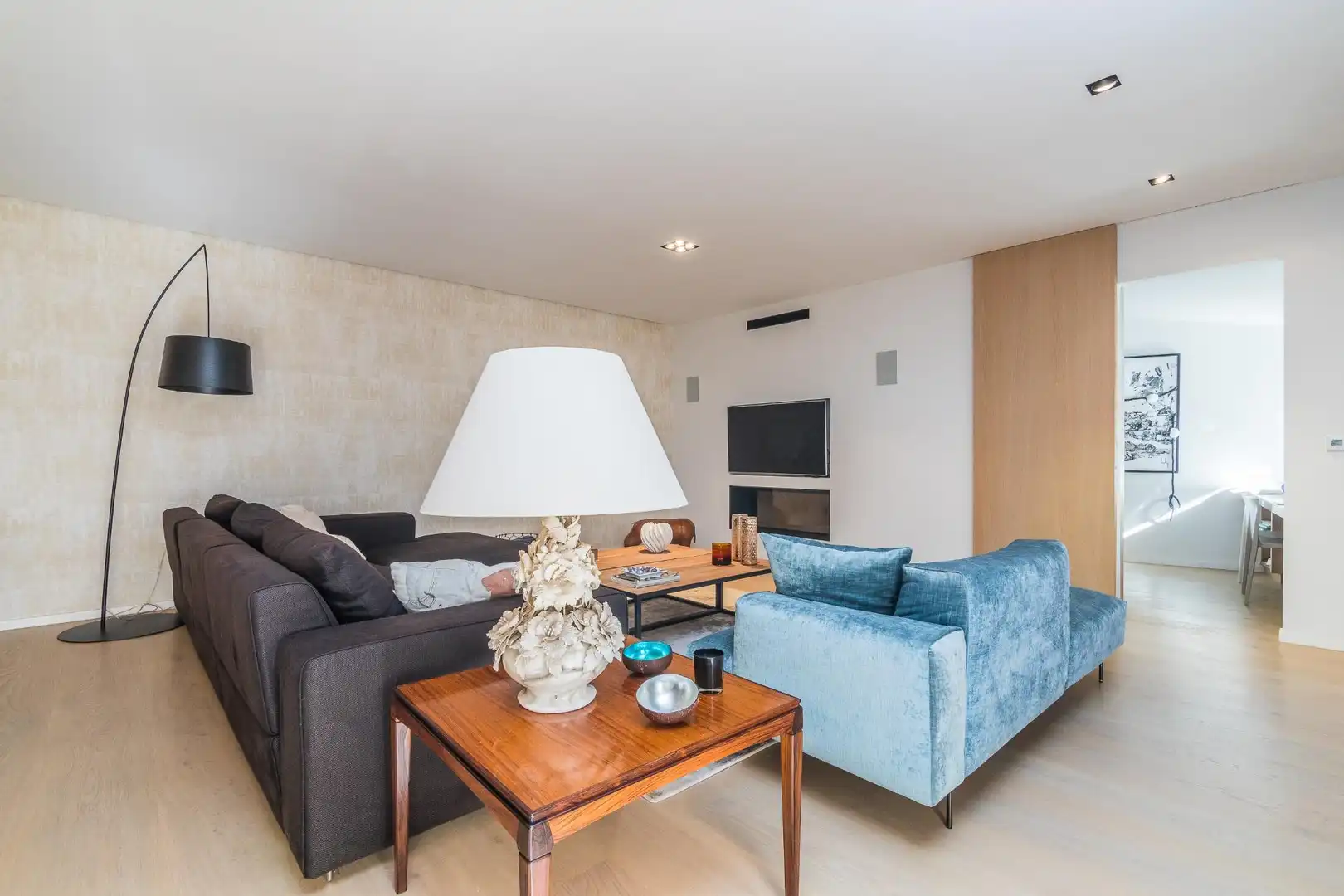 Wohnzimmer von Haus oder Chalet zum Verkauf in Elche / Elx mit Klimaanlage, Heizung und Privatgarten