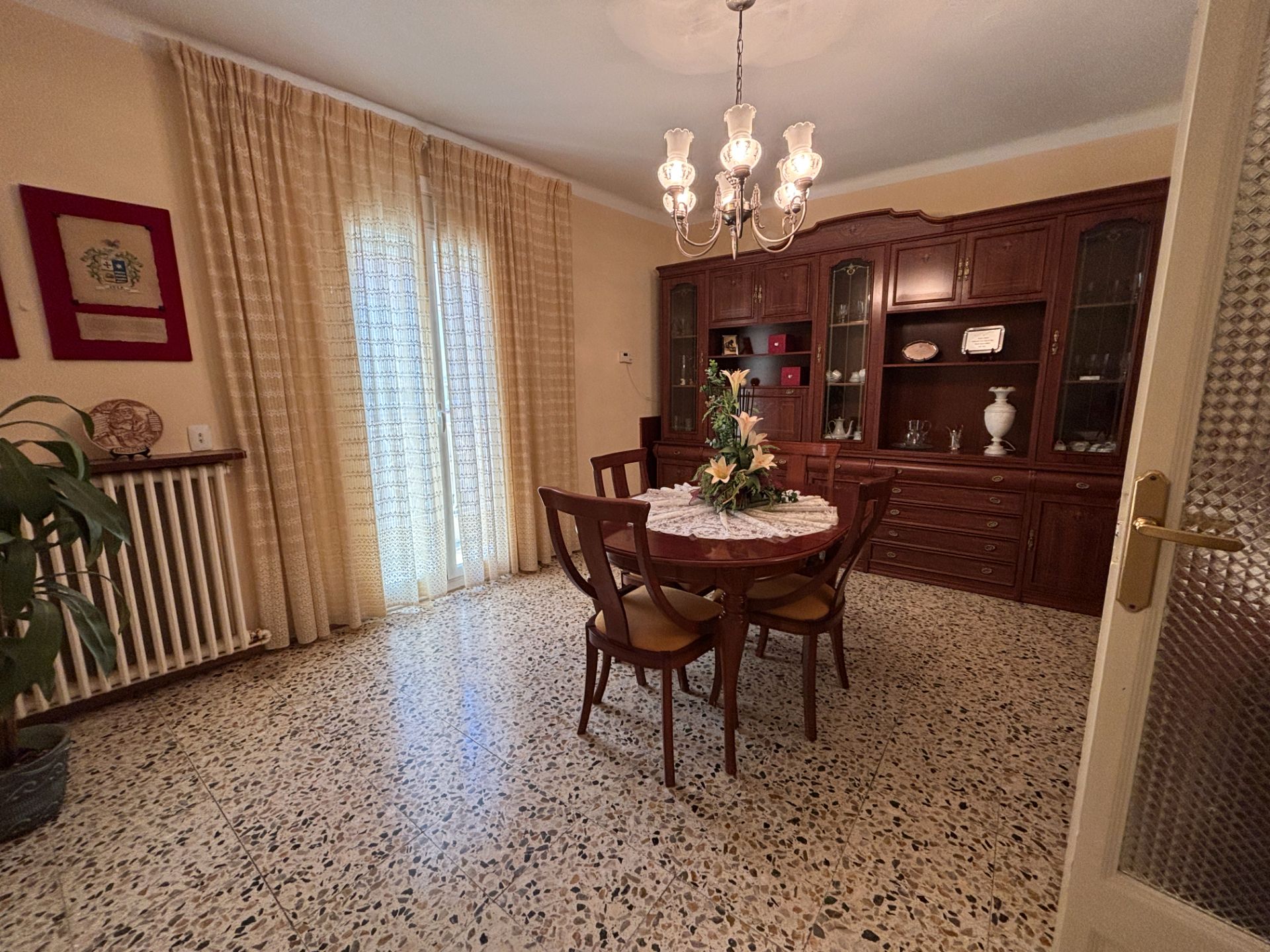 Dining room of House or chalet for sale in Almenar  with Air Conditioner, Heating and Terrace