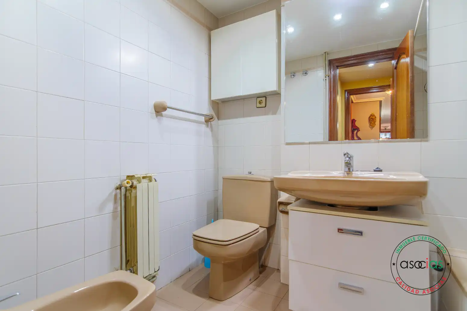 Bathroom of Flat for sale in Teverga  with Heating, Parquet flooring and Terrace