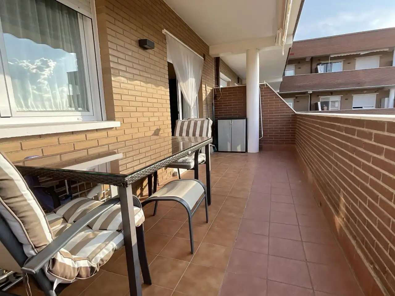 Terrace of Flat for sale in Alesanco  with Heating, Terrace and Furnished