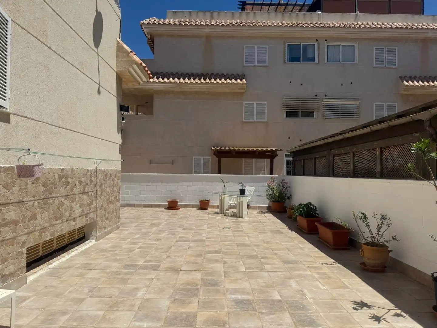 Terrasse von Erdgeschoss zum Verkauf in Águilas mit Privatgarten, Terrasse und Möbliert