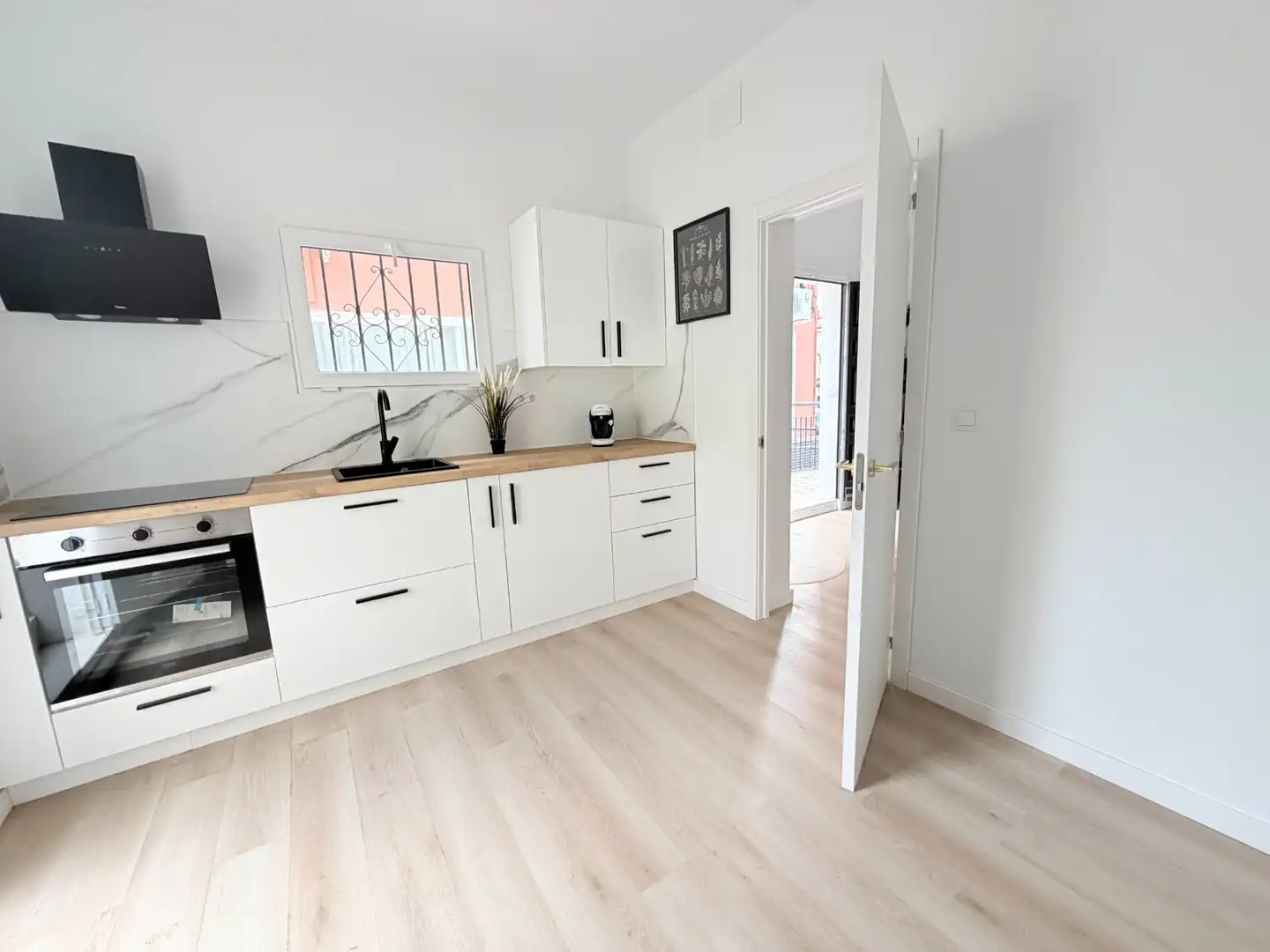 Cocina de Casa o chalet en venta en Bormujos con Parquet y Terraza