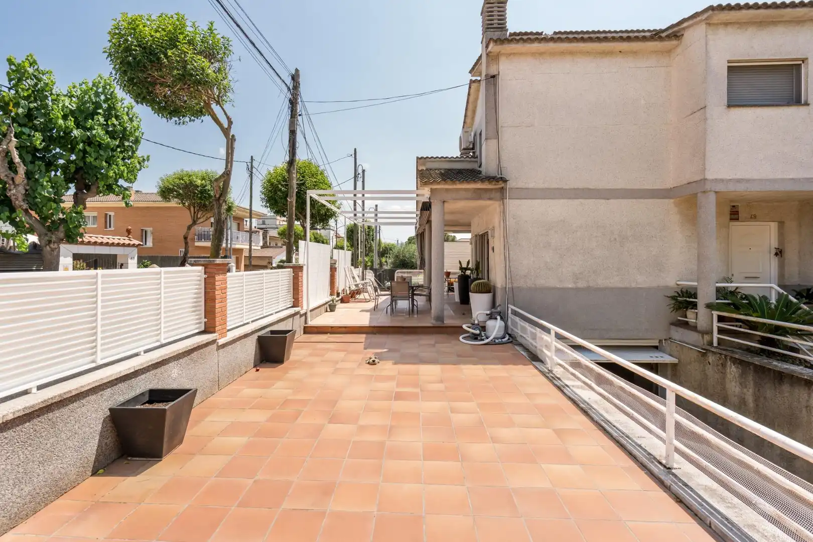 Terraza de Casa adosada en venta en Parets del Vallès con Aire acondicionado, Calefacción y Jardín privado