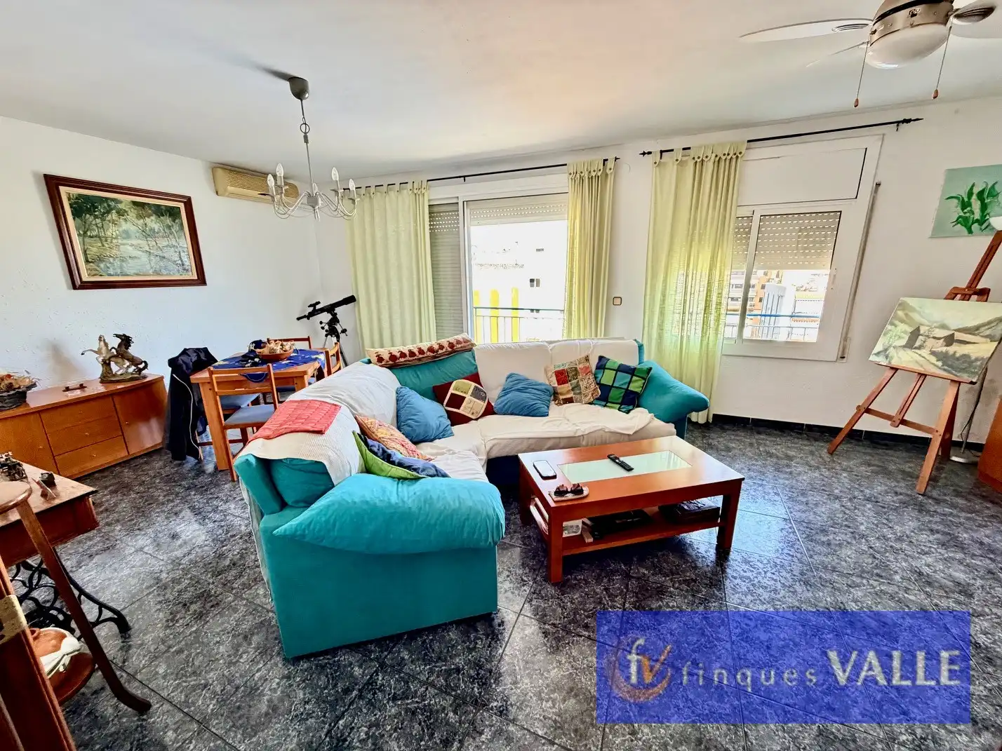 Sala de estar de Piso en venta en Malgrat de Mar con Aire acondicionado, Calefacción y Trastero