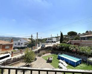 Vista exterior de Casa o xalet en venda en Bigues i Riells amb Calefacció i Jardí privat