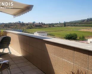 Terrasse von Dachboden zum verkauf in Almenar mit Klimaanlage und Terrasse