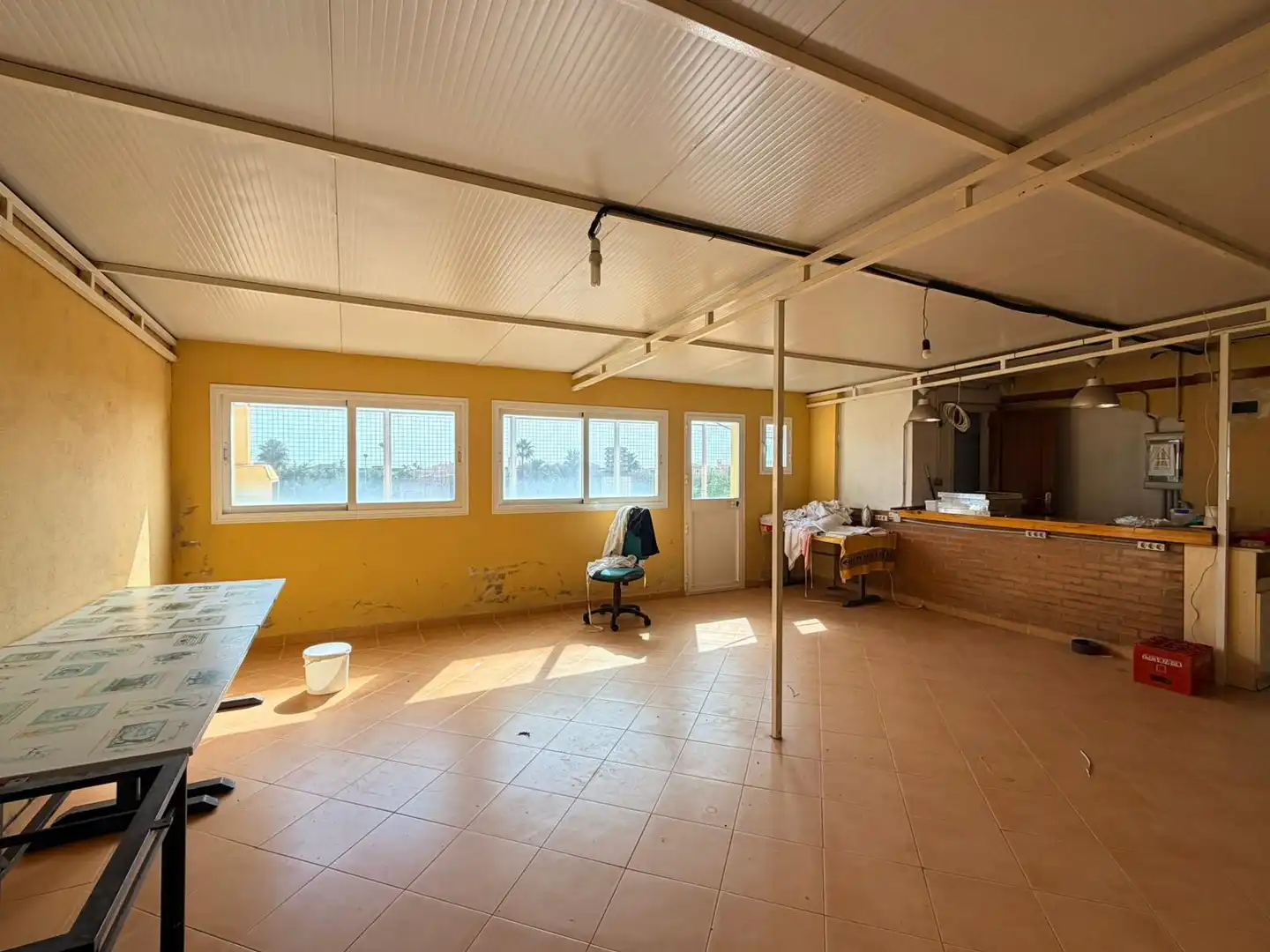 Cocina de Local de alquiler en Estepona con Aire acondicionado, Parquet y Terraza