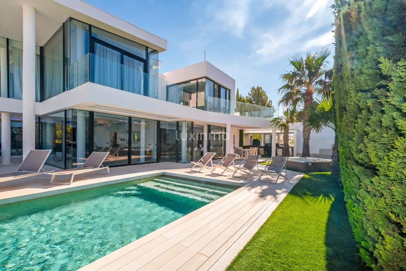 Vista exterior de Casa o xalet en venda en Altea amb Aire condicionat, Calefacció i Terrassa