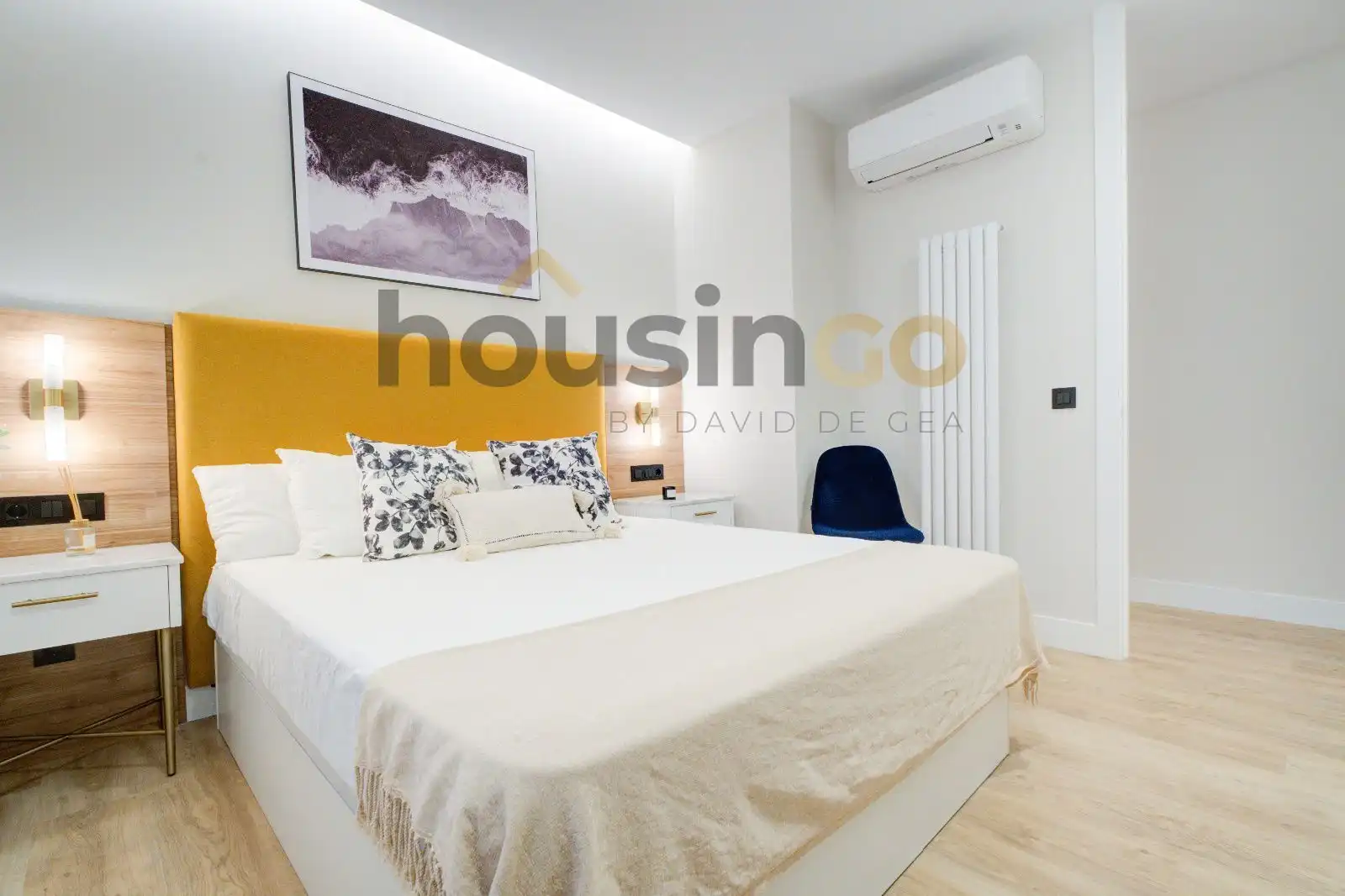 Habitación de Piso de alquiler en Madrid con Aire acondicionado, Calefacción y Amueblado