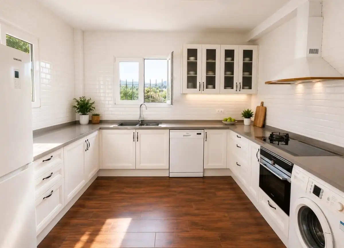 Cocina de Casa o chalet en venta en Tolox con Aire acondicionado, Jardín privado y Terraza