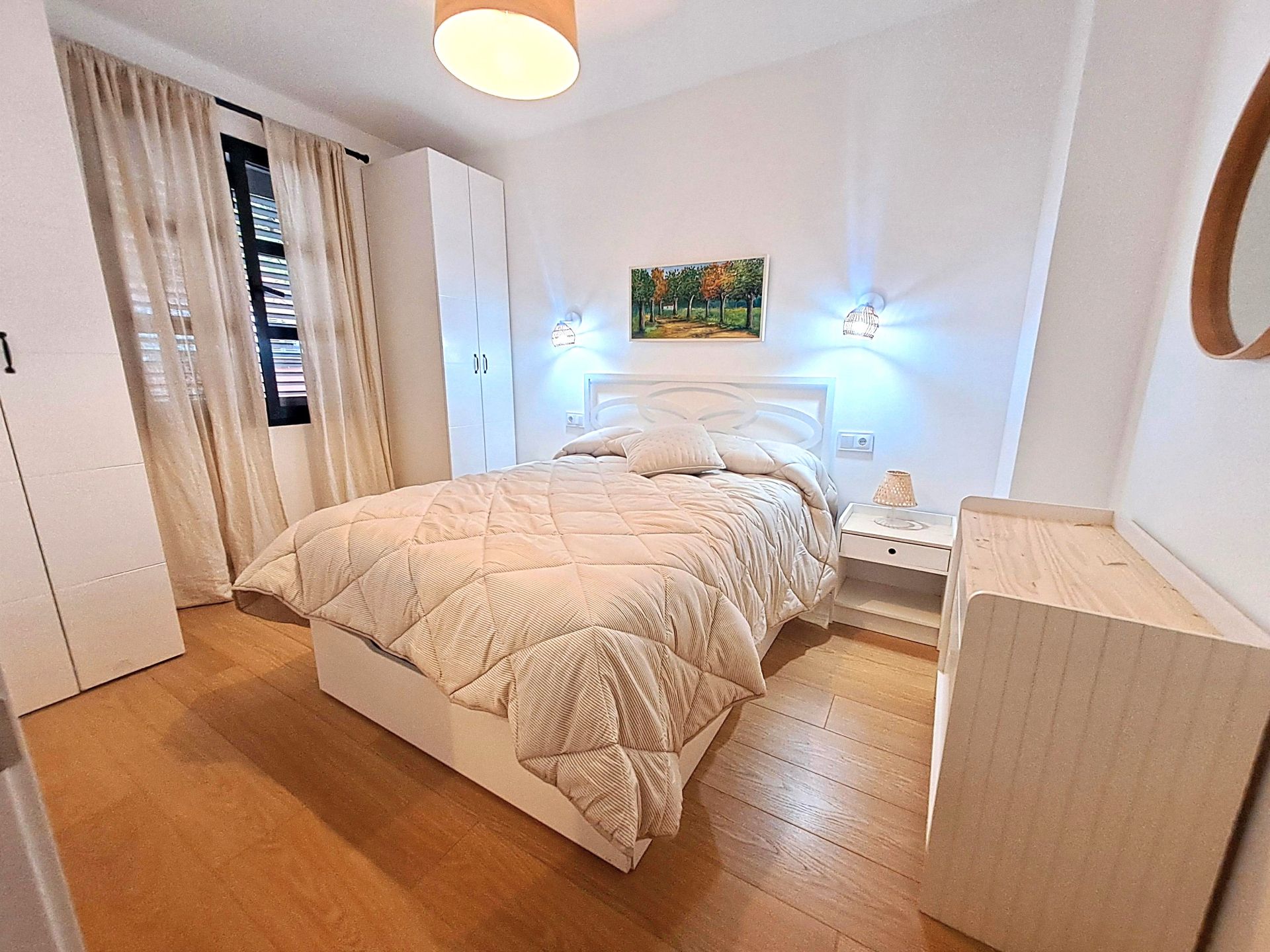 Bedroom of Flat to rent in Las Palmas de Gran Canaria  with Parquet flooring, Furnished and Oven