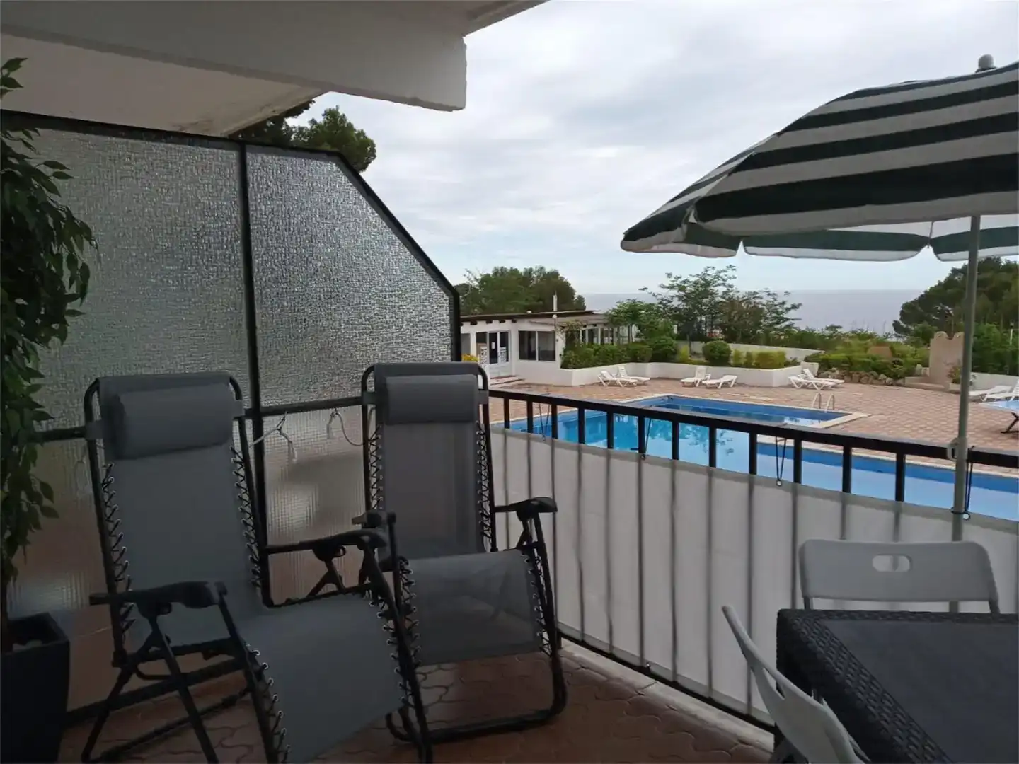Terrassa de Apartament en venda en Tossa de Mar amb Piscina i Balcó