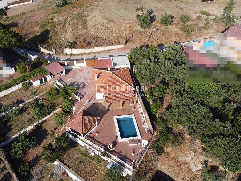 Vista exterior de Casa o xalet en venda en Málaga Capital amb Aire condicionat, Terrassa i Traster