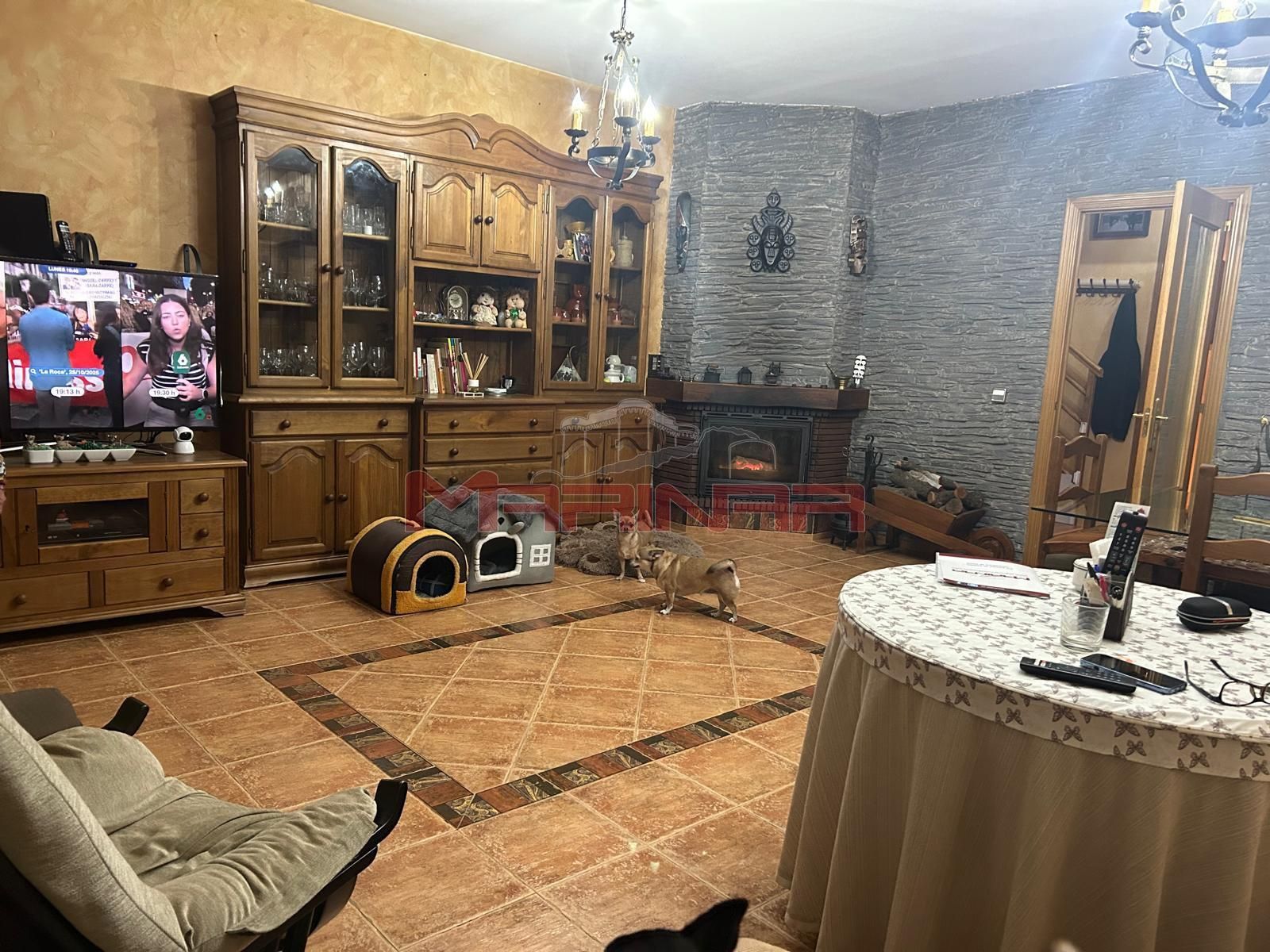 Living room of Single-family semi-detached for sale in Seseña  with Air Conditioner, Heating and Private garden