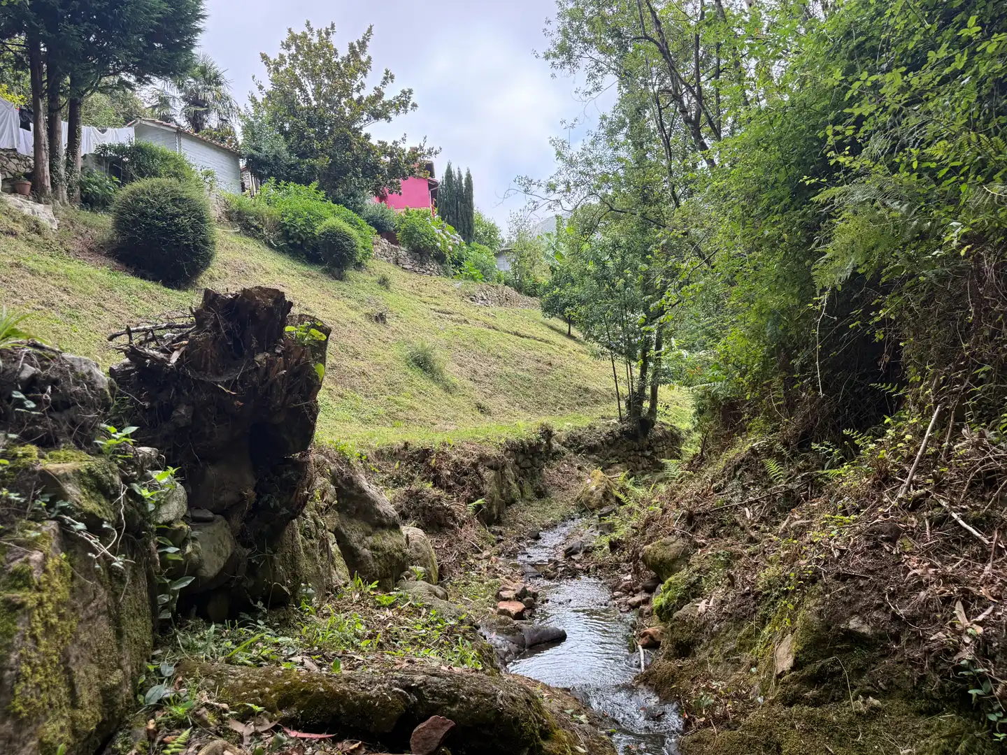 Vista exterior de Casa o xalet en venda en Ribadesella amb Calefacció, Jardí privat i Parquet