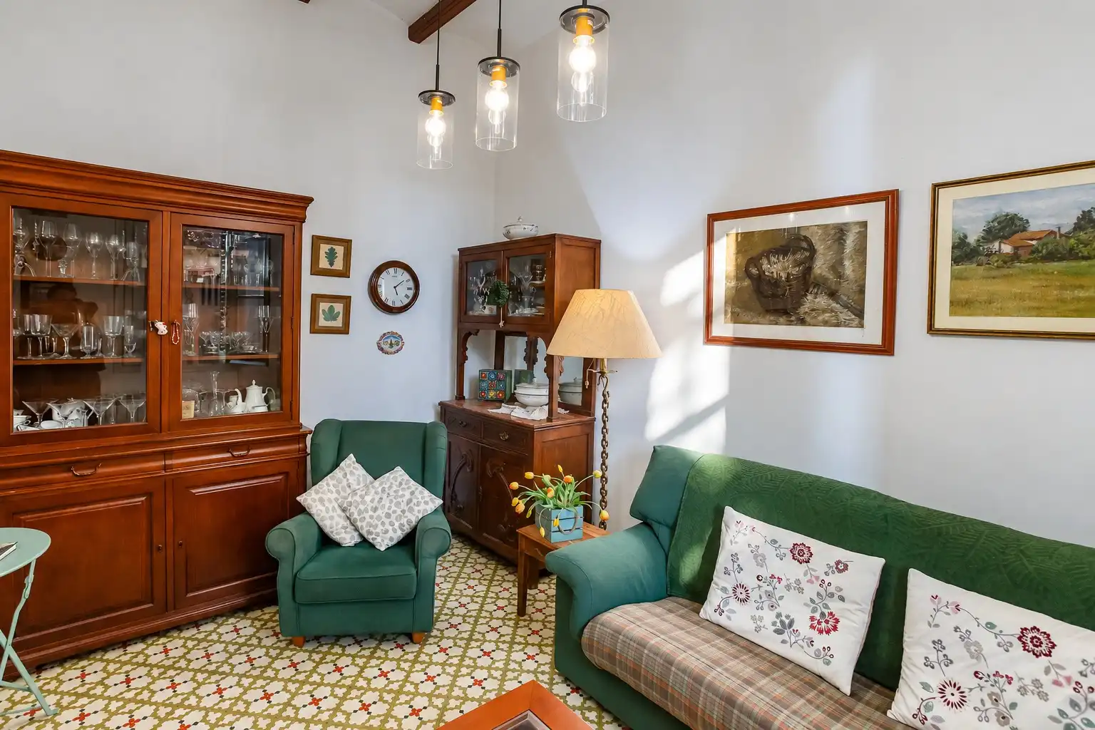 Wohnzimmer von Country house zum Verkauf in Residencial Blanes - Vistamar