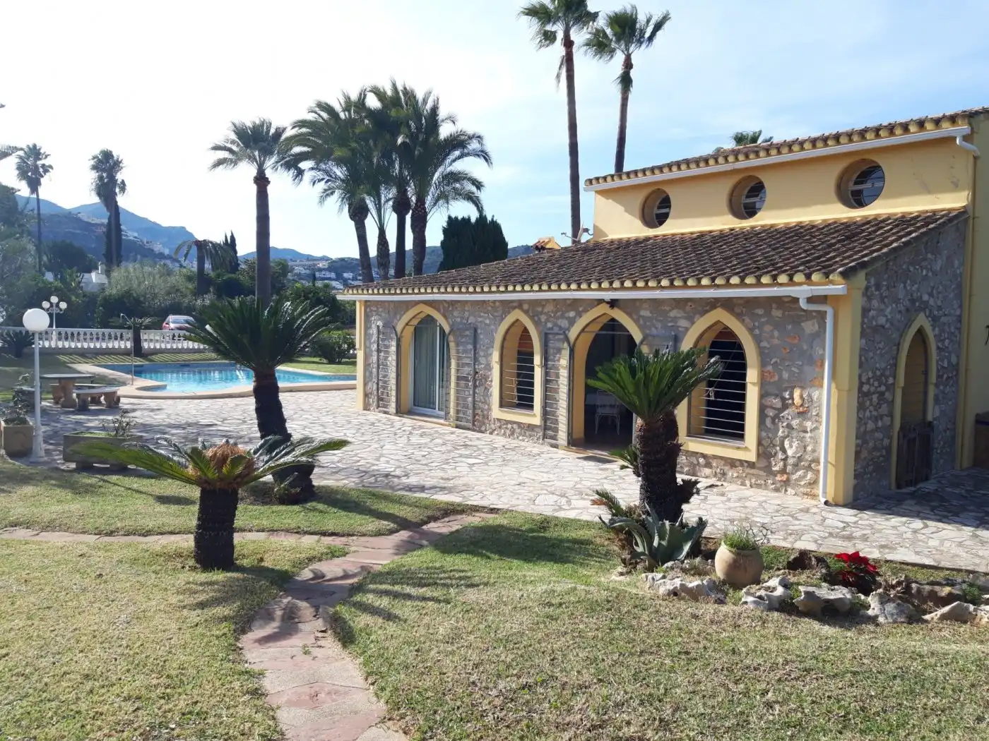 Jardín de Casa o chalet de alquiler en Pedreguer con Aire acondicionado, Calefacción y Jardín privado