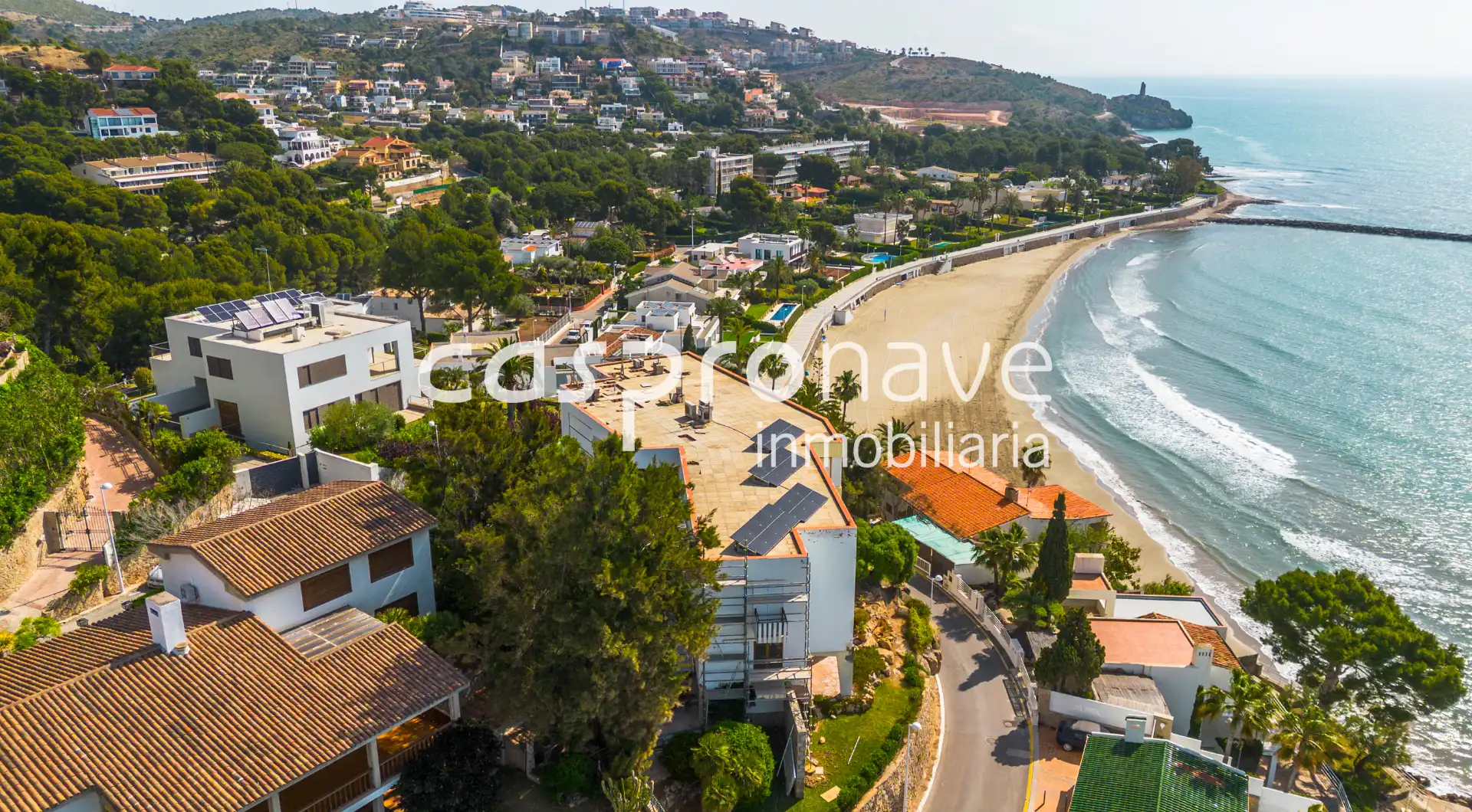 Außenansicht von Haus oder Chalet zum Verkauf in Oropesa del Mar / Orpesa mit Privatgarten, Terrasse und Schwimmbad