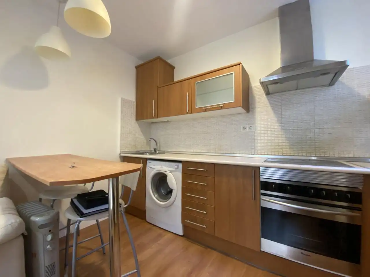 Cocina de Piso de alquiler en Madrid con Aire acondicionado, Calefacción y Amueblado