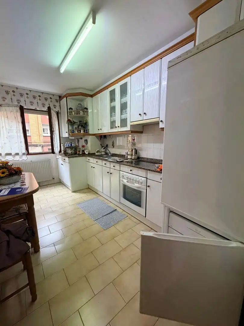 Kitchen of Flat for sale in Gijón   with Heating and Swimming Pool