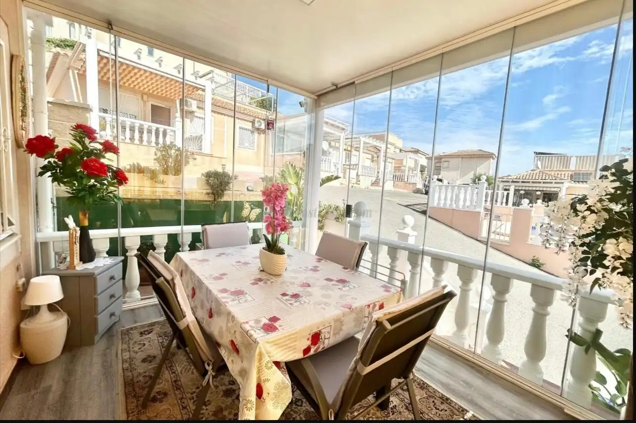 Terrasse von Einfamilien-Reihenhaus zum Verkauf in Ciudad Quesada