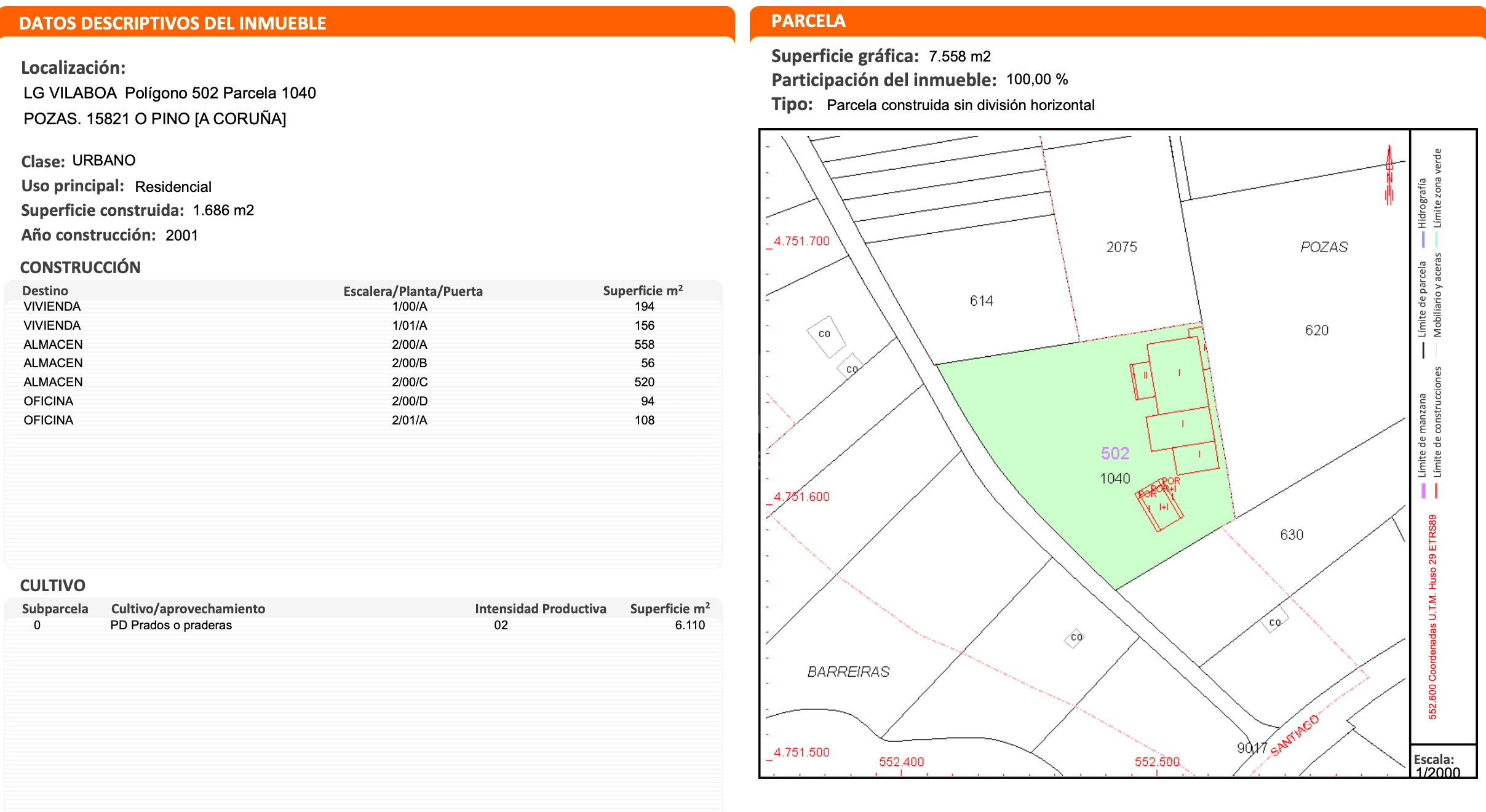 Casa o xalet en venda en O Pino  amb Calefacció i Terrassa