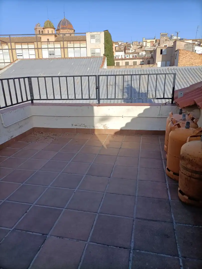 Terraza de Ático en venta en Segorbe con Parquet, Terraza y Amueblado