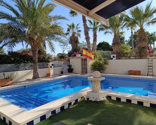 Swimming pool of House or chalet for sale in  Murcia Capital  with Private garden, Terrace and Swimming Pool