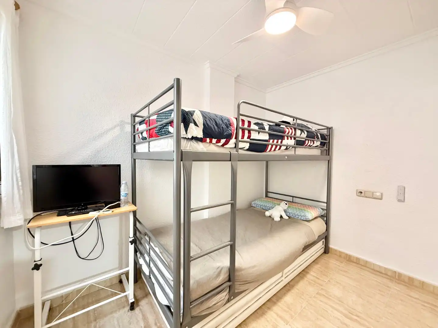 Bedroom of Flat for rent in Pilar de la Horadada  with Air Conditioner, Heating and Furnished