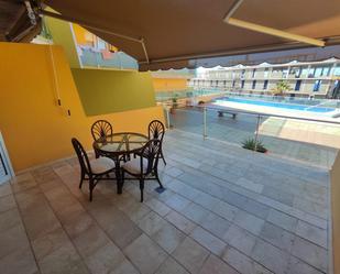 Terrace of Flat to rent in Guía de Isora  with Terrace, Storage room and Furnished