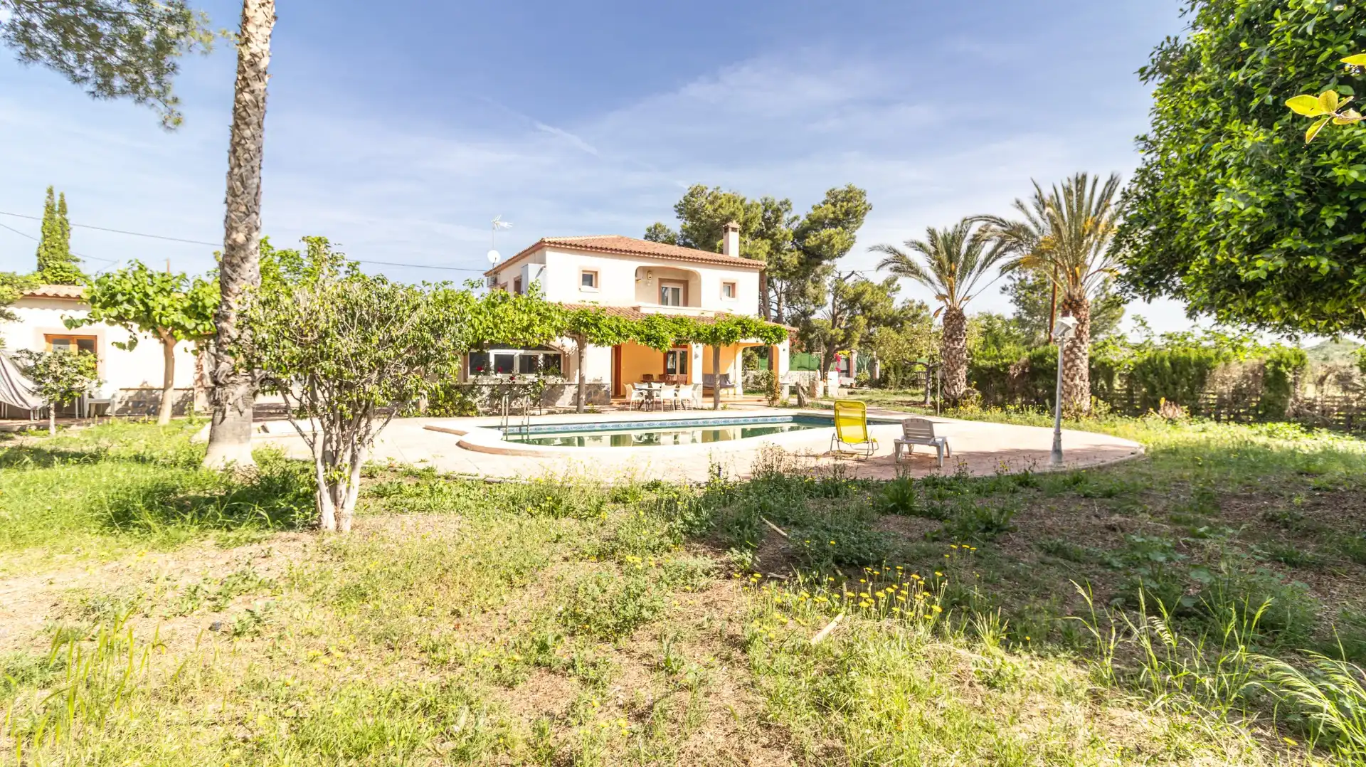 Jardín de Casa o chalet en venta en Elche / Elx con Aire acondicionado, Calefacción y Terraza