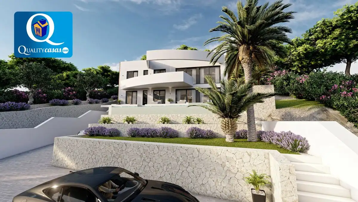 Vista exterior de Casa o chalet en venta en Altea con Aire acondicionado, Calefacción y Terraza