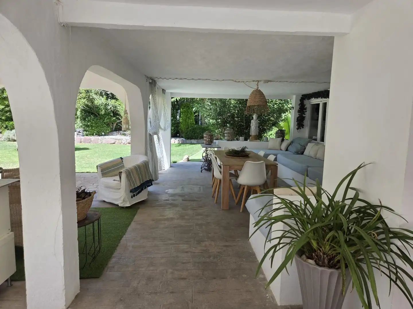 Terrassa de Casa o xalet en venda en Náquera amb Aire condicionat, Calefacció i Jardí privat