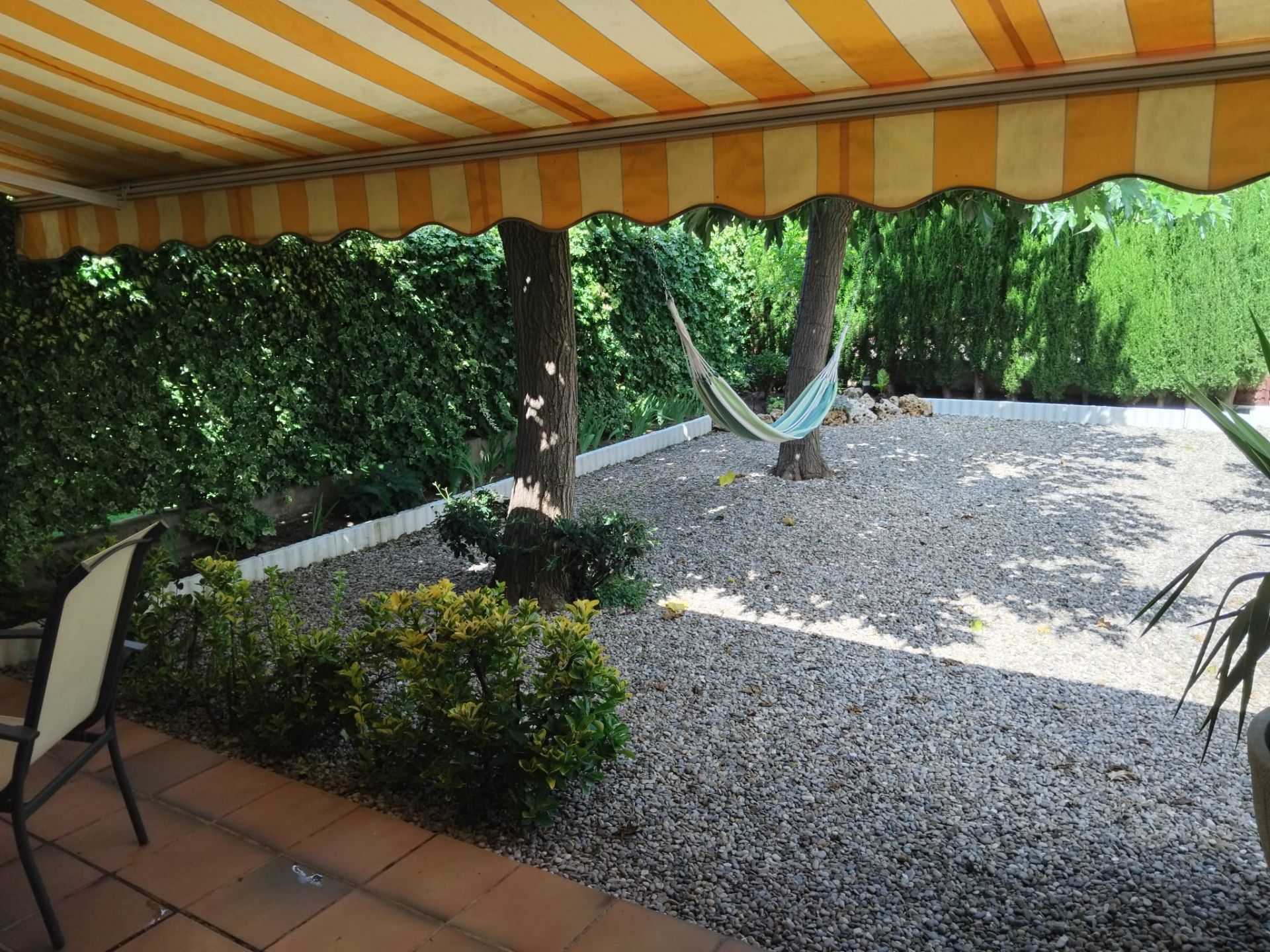 Terrassa de Casa o xalet en venda en Sant Llorenç d'Hortons amb Aire condicionat, Calefacció i Jardí privat