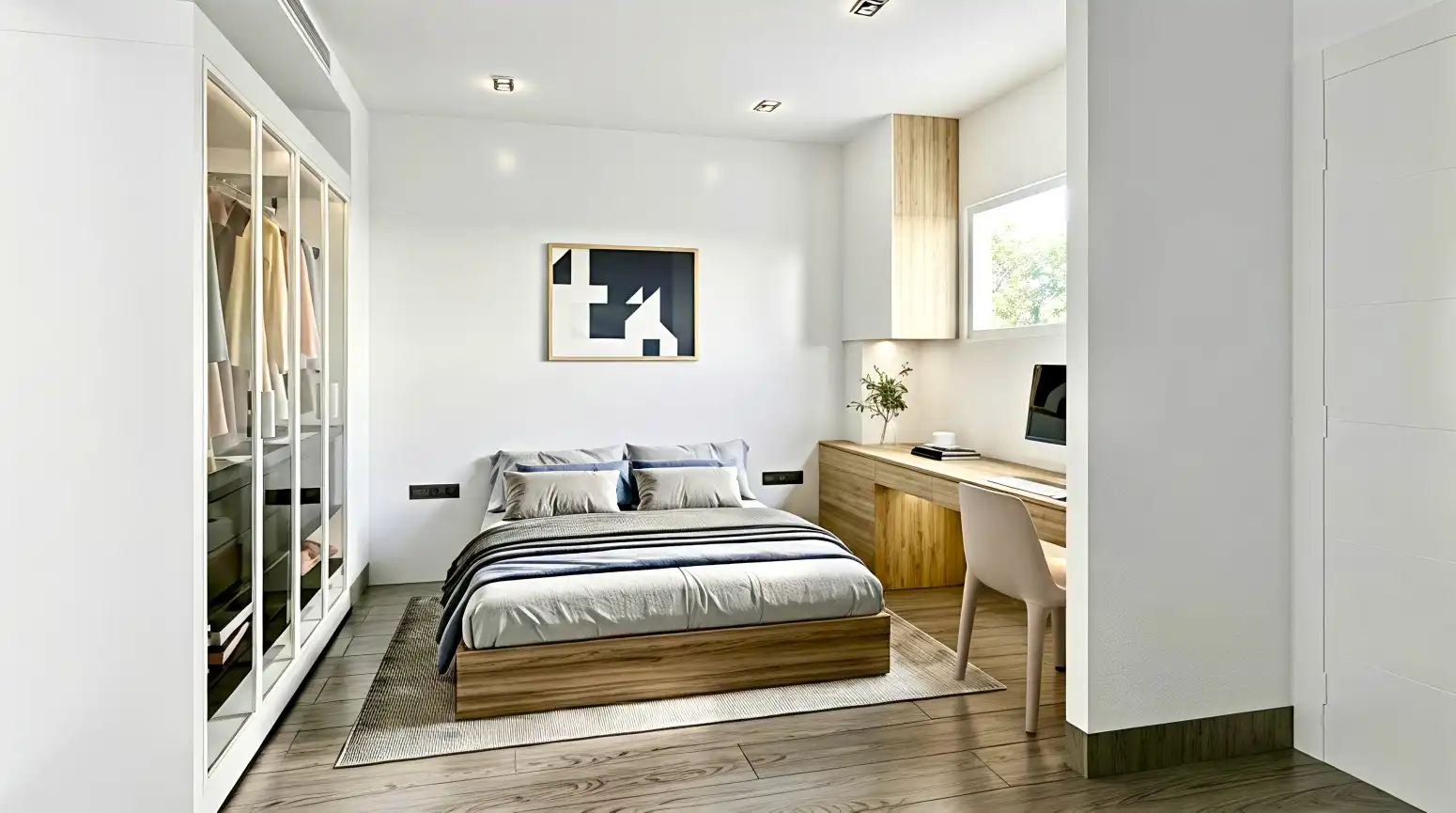 Schlafzimmer von Wohnung zum Verkauf in Santander