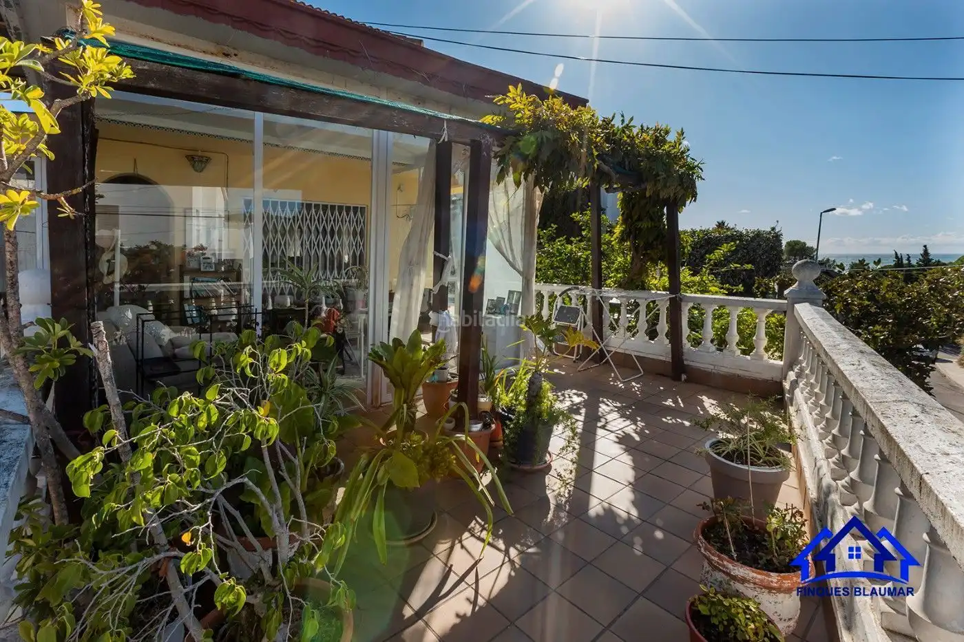 Terraza de Casa o chalet en venta en Arenys de Mar con Jardín privado, Trastero y Piscina