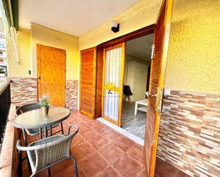 Balcony of Study to rent in Torrevieja  with Air Conditioner, Terrace and Swimming Pool