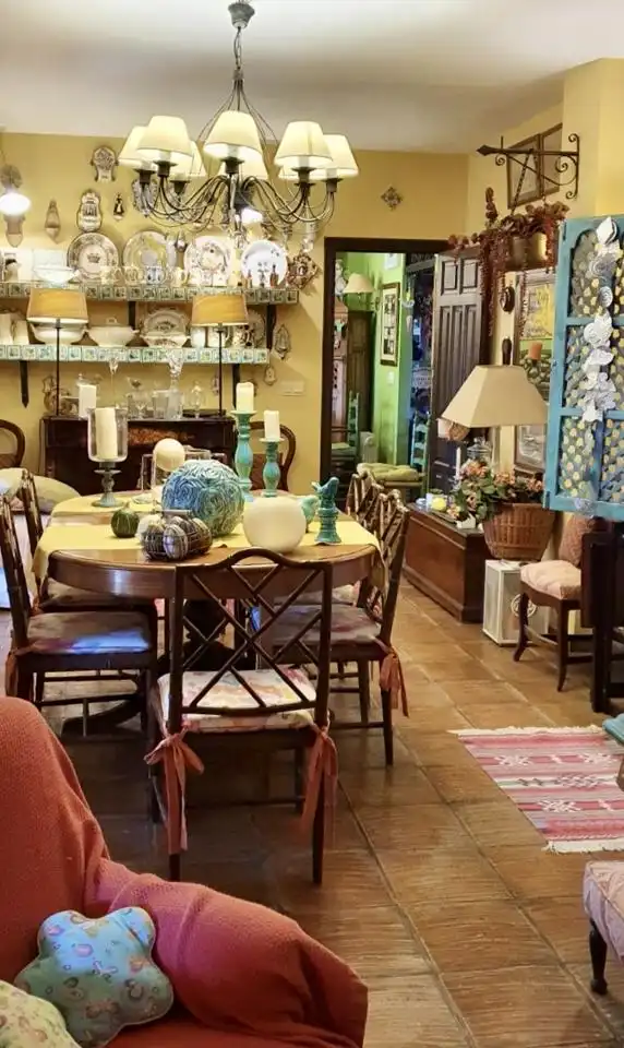 Dining room of Houses for sale in Alicante / Alacant  with Air Conditioner, Private garden and Terrace